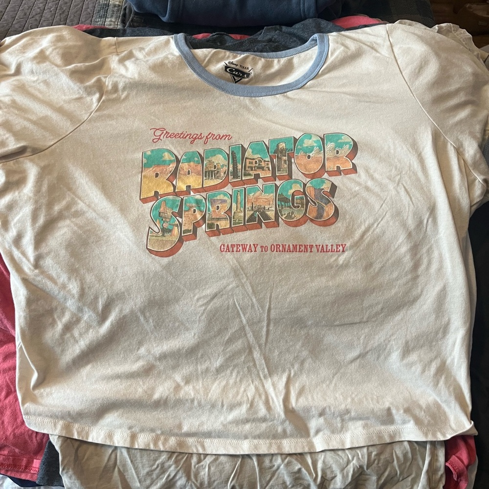 Torrid Cream Radiator Springs Crop Top